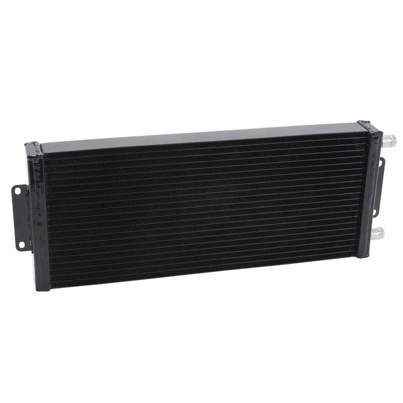 Edelbrock Heat Exchanger Dual Pass Single Row 20 500 Btu/Hr 20in x 8in x 2in Black - Burkken Auto Parts