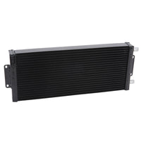 Edelbrock Heat Exchanger Dual Pass Single Row 20 500 Btu/Hr 20in x 8in x 2in Black - Burkken Auto Parts