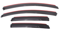 AVS 12-17 Buick Verano Ventvisor In-Channel Front & Rear Window Deflectors 4pc - Smoke - Burkken Auto Parts