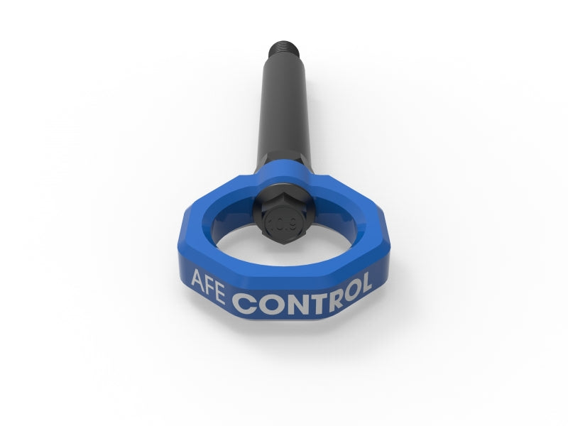 aFe 23-25 BMW M2 (G87) CONTROL Front / Rear Tow Hook - Blue - Burkken Auto Parts