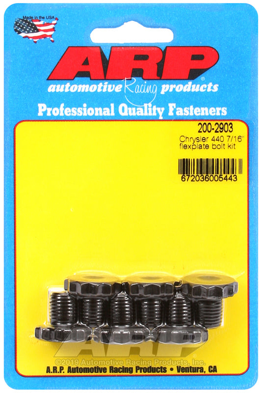 ARP Chrysler 440 7/16in Flywheel / Flexplate Bolt Kit - Burkken Auto Parts