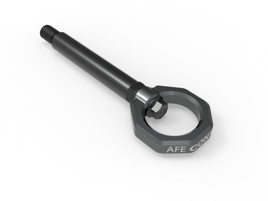 aFe 23-25 BMW M2 (G87) CONTROL Front / Rear Tow Hook - Gray - Burkken Auto Parts