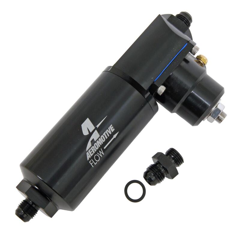 Aeromotive Universal Filter Combo EFI Regulator 10 Micron AN-06 Flare - Burkken Auto Parts
