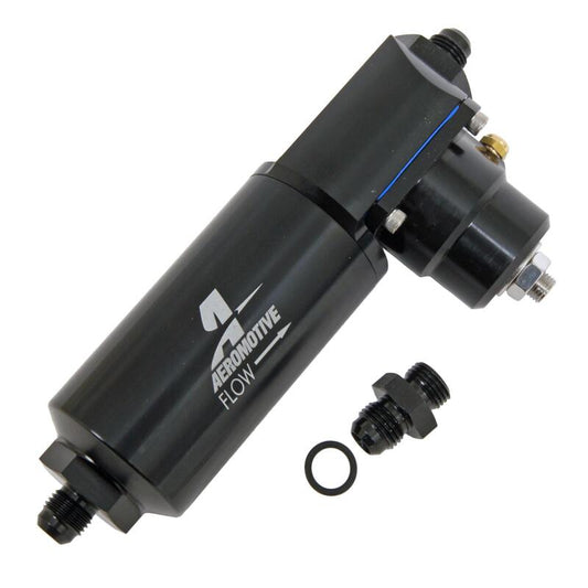 Aeromotive Universal Filter Combo EFI Regulator 10 Micron AN-06 Flare - Burkken Auto Parts