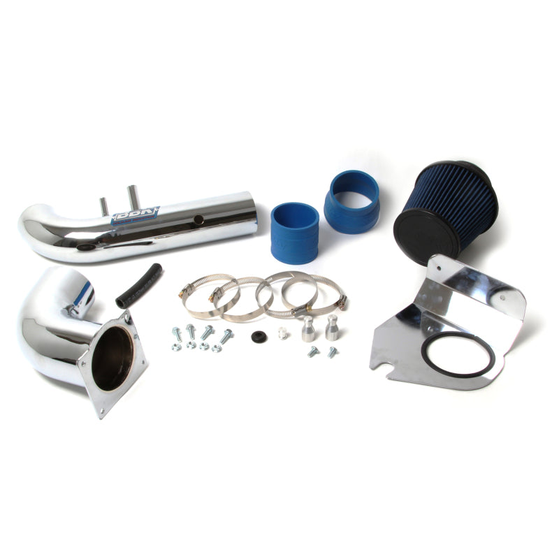 BBK 96-04 Mustang 4.6 GT Cold Air Intake Kit - Chrome Finish - Burkken Auto Parts