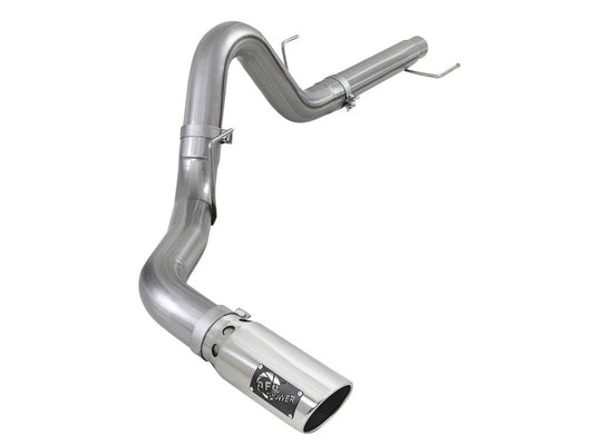aFe 2021 Ford F-150 V6-3.0L (td) Large Bore 409 SS DPF-Back Exhaust System w/ Polished Tip - Burkken Auto Parts