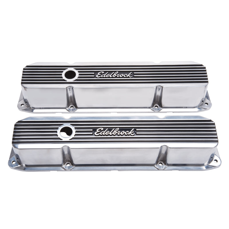 Edelbrock Valve Cover Elite II Chrysler 383-440 Big Block V8 Polished - Burkken Auto Parts