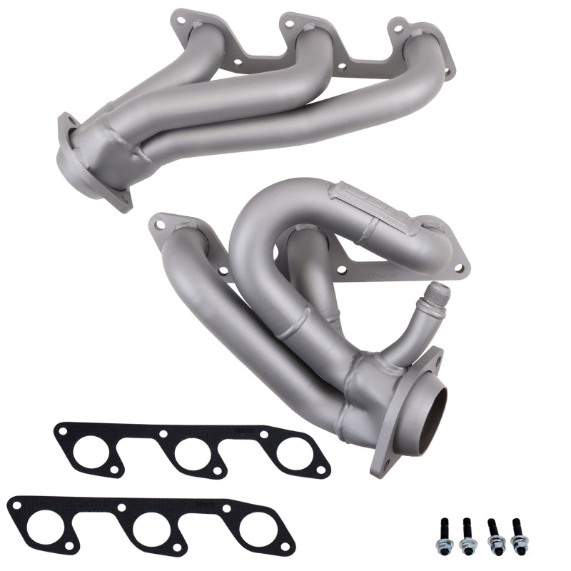 BBK 05-10 Mustang 4.0 V6 Shorty Tuned Length Exhaust Headers - 1-5/8 Titanium Ceramic - Burkken Auto Parts