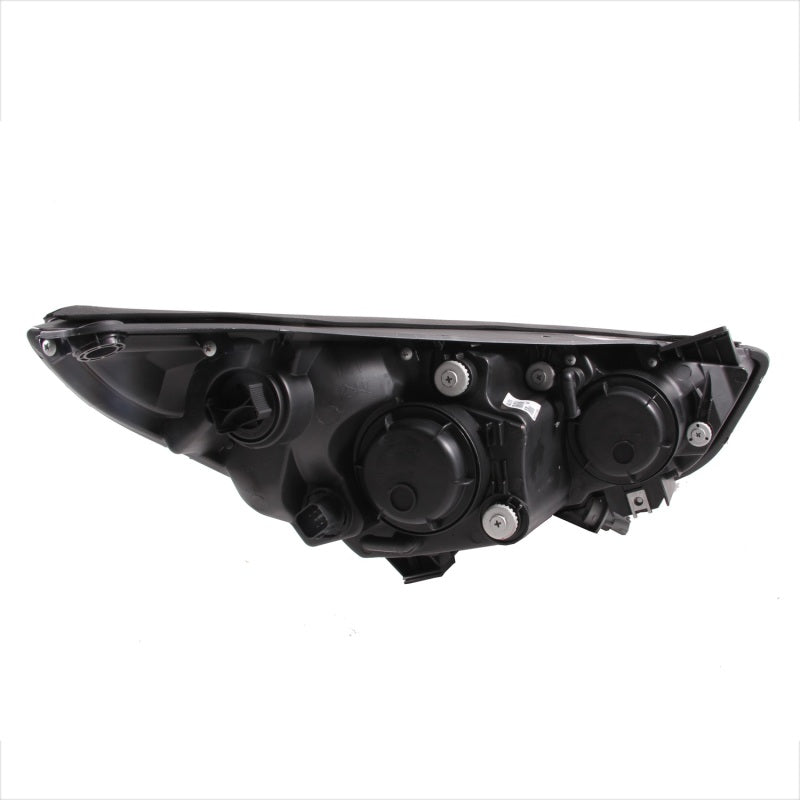 ANZO 2011-2013 Kia Sorento Projector Headlights w/ Halo Black (CCFL) - Burkken Auto Parts