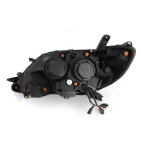 AlphaRex 11-21 Toyota Sienna LUXX LED Proj Headlights Plank Style Black w/Seq Signal/DRL - Burkken Auto Parts