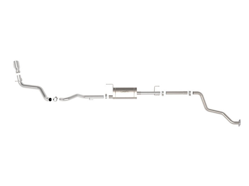 aFe 2024 Toyota Tacoma L4 2.4L Apollo Series 2.5-3in 409 SS Steel Cat-Back Exhaust w/Polished Tips - Burkken Auto Parts
