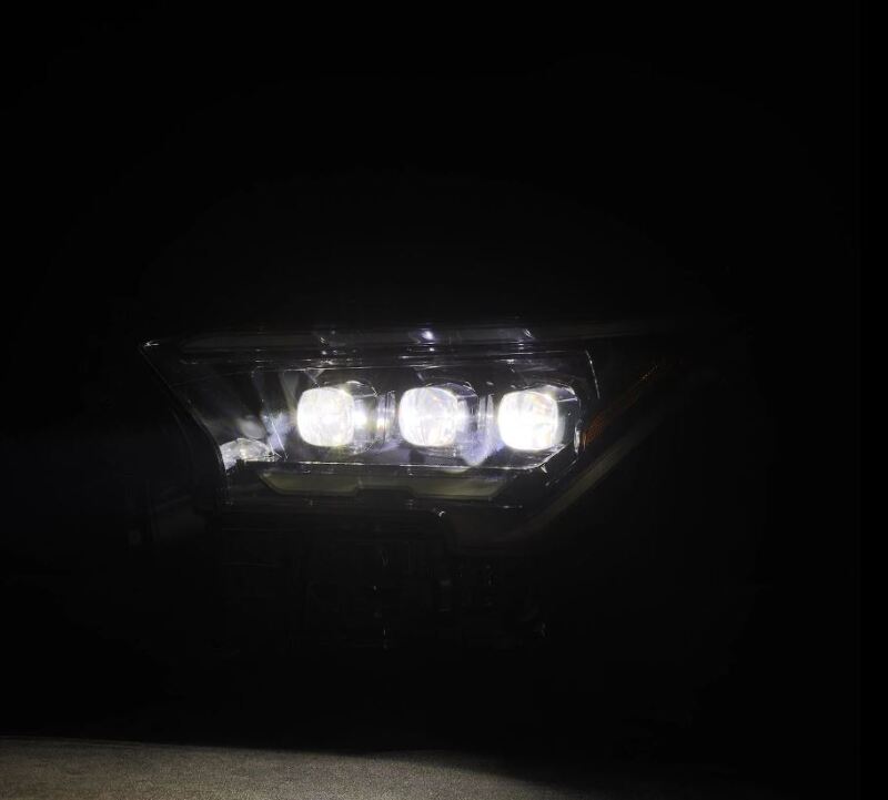 AlphaRex 2024 Toyota Tacoma NOVA-Series Projector Headlights (Pair) - Black w/Activation Light - Burkken Auto Parts
