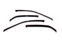 AVS 98-02 Honda Accord Ventvisor In-Channel Front & Rear Window Deflectors 4pc - Smoke - Burkken Auto Parts