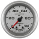 Autometer Ultra-Lite II 2 5/8in 0-100 PSI Full Sweep Electronic Fuel Pressure Gauge - Burkken Auto Parts