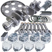 Eagle Chevy LT1350 1Pc 3.750in Crank 5.700in I-Beam 4.060in Pistons 153 Tooth FP Balanced Assembly - Burkken Auto Parts