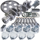 Eagle Chevy LT1350 1Pc 3.750in Crank 5.700in I-Beam 4.060in Pistons 153 Tooth FP Balanced Assembly - Burkken Auto Parts