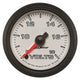 Autometer Pro-Cycle Gauge Voltmeter 2 1/16in 18V Digital Stepper Motor White - Burkken Auto Parts