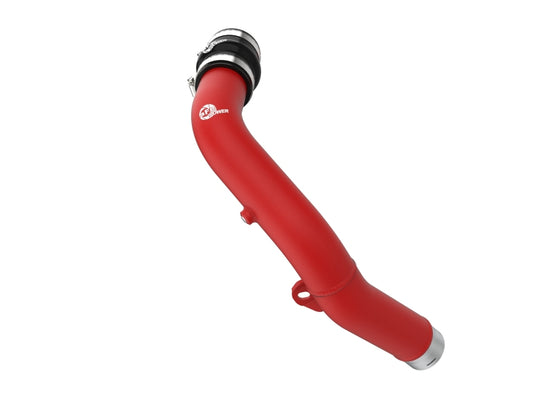 aFe BladeRunner 2-1/2 IN Aluminum Hot Charge Pipe Red 22-23 Subaru WRX H4-2.4L (t) - Burkken Auto Parts