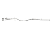 aFe Takeda 2.5in 304SS Cat-Back Exhaust System w/ Polished Tips 17-20 Honda Civic Si Sedan I4 1.5L - Burkken Auto Parts