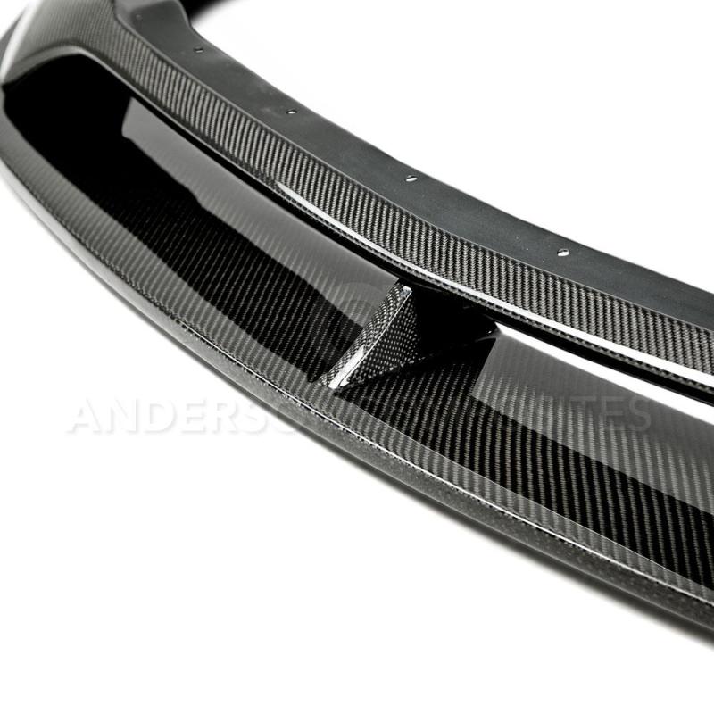 Anderson Composites 15-16 Ford Mustang Type-AR Front Chin Splitter - Burkken Auto Parts