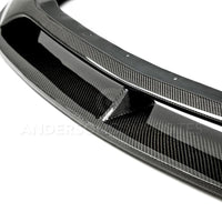 Anderson Composites 15-16 Ford Mustang Type-AR Front Chin Splitter - Burkken Auto Parts