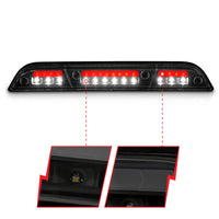 ANZO 15-20 Ford F-150 - F-450 LED Third Brake Light - Black Housing/Smoke Lens - Burkken Auto Parts