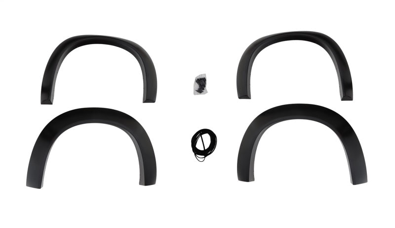 AVS 2008+ Dodge Challenger Smooth Front and Rear Fender Flares - Black (4 Pc) - Burkken Auto Parts