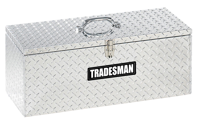 Tradesman Aluminum Handheld Tool Box (30in.) - Brite - Burkken Auto Parts