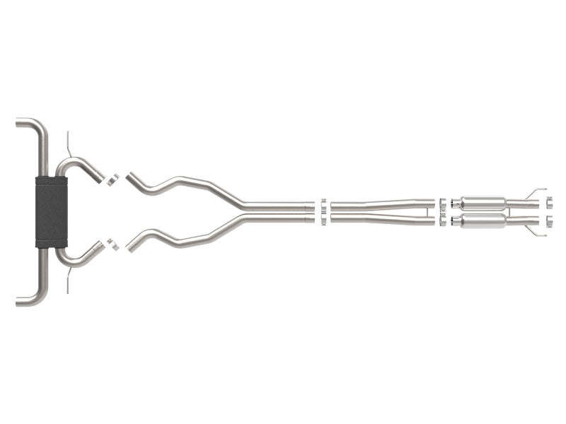 aFe Vulcan Series 2 1/2in 304 SS Cat-Back 19-20 Ford Edge ST V6 2.7L(tt) - Burkken Auto Parts