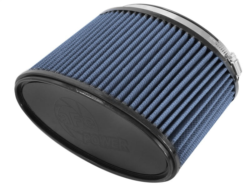 aFe MagnumFLOW Pro 5R Universal Air Filter (7X3) F x (8-1/4 x 4-1/4) B x (8-1/4 x 4-1/4) T x 5 H - Burkken Auto Parts
