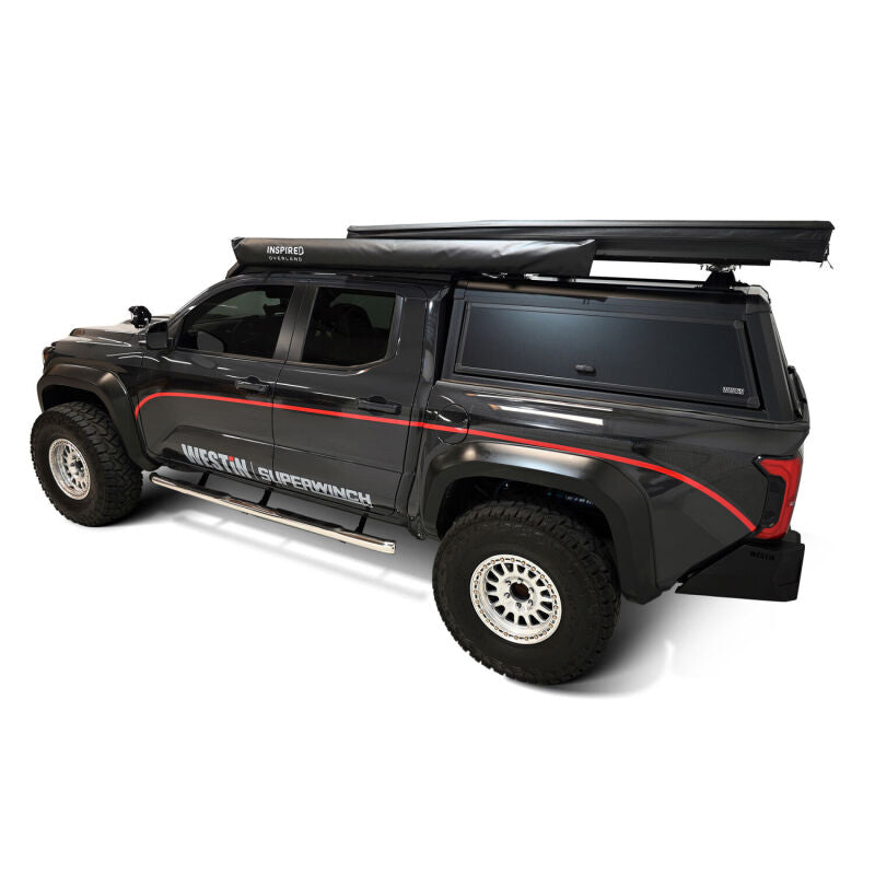 Westin 2024 Tacoma Double Cab E-Series 3 Nerf Step Bars - Stainless Steel - Burkken Auto Parts