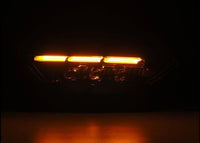 AlphaRex 15-17 Ford Mustang NOVA LED Proj Headlights Alpha Black w/Activ Light/Seq Signal/Switch DRL - Burkken Auto Parts