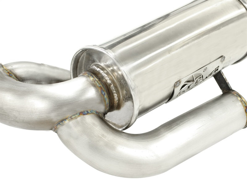 aFe ELITE 05-12 Porsche Boxster S (987.1-987.2) H6 3.4L 304SS Dual Cat-Back w/Dual Polished Tip Exht - Burkken Auto Parts