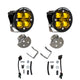 Baja Designs 15-19 Canyon/Colorado Fog Light & Fog Pocket Kit - Amber - Burkken Auto Parts