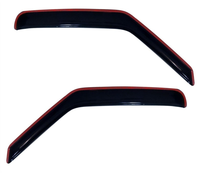 AVS 07-14 Ford E-150 Ventvisor In-Channel Window Deflectors 2pc - Smoke - Burkken Auto Parts