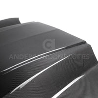 Anderson Composites 2016+ Chevy Camaro Carbon Fiber Double Sided Hood - Burkken Auto Parts