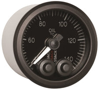 Autometer Stack 52mm 40-140 Deg C 1/8in NPTF Male Pro-Control Oil Temp Gauge - Black - Burkken Auto Parts