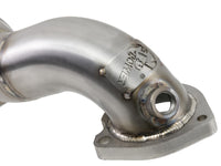 aFe 09-13 MINI Cooper S (R56) L4 1.6L (t) Twisted Steel Down Pipe 2-1/2in 304 Stainless Steel w/ Cat - Burkken Auto Parts