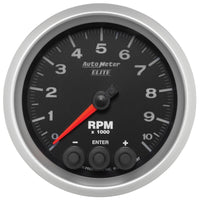 Autometer Street Progressive Shift Light 85.7mm Tachometer 0-10,000 RPM - Burkken Auto Parts