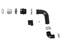 aFe 23-24 Ford F250/F350 Super Duty V8-6.7L BladeRunner 3 In. Aluminum Cold Charge Pipe- BLK - Burkken Auto Parts
