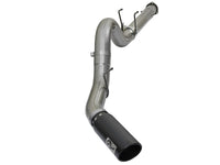 aFe Large Bore-HD 5in DPF Back 409 SS Exhaust System w/Black Tip 2017 Ford Diesel Trucks V8 6.7L(td) - Burkken Auto Parts