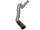aFe Large Bore-HD 5in DPF Back 409 SS Exhaust System w/Black Tip 2017 Ford Diesel Trucks V8 6.7L(td) - Burkken Auto Parts
