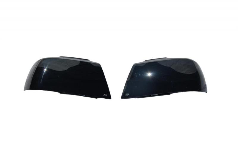 AVS 05-09 Ford Mustang (Excluding GT 500) Headlight Covers - Black - Burkken Auto Parts