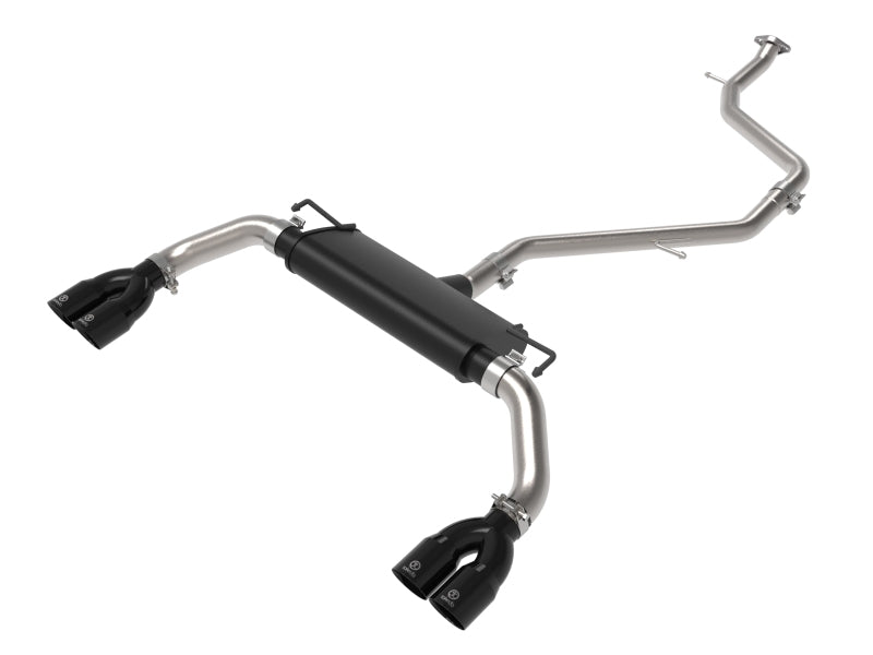 aFe 19-21 Lexus UX200 Takeda 2in - 2.5in. 304 SS Cat-Back Exhaust System w/ Black Tip - Burkken Auto Parts