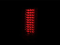 ANZO 2007-2013 Chevrolet Silverado 1500 LED Taillights Red/Clear - Burkken Auto Parts