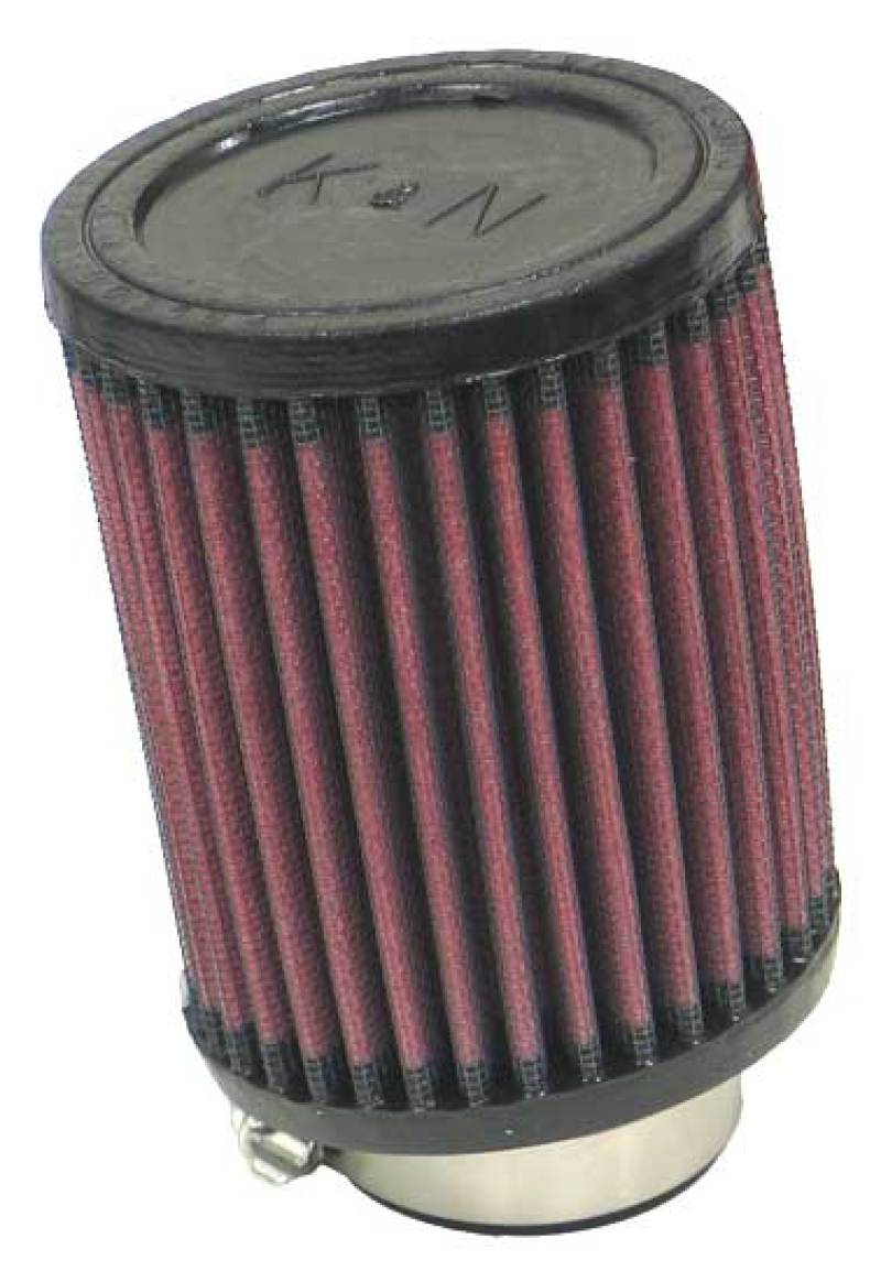 K&N Filter Universal Rubber Filter 1 3/4 inch 10 Degree Flange 3 1/2 inch OD 4 1/2 inch Height - Burkken Auto Parts