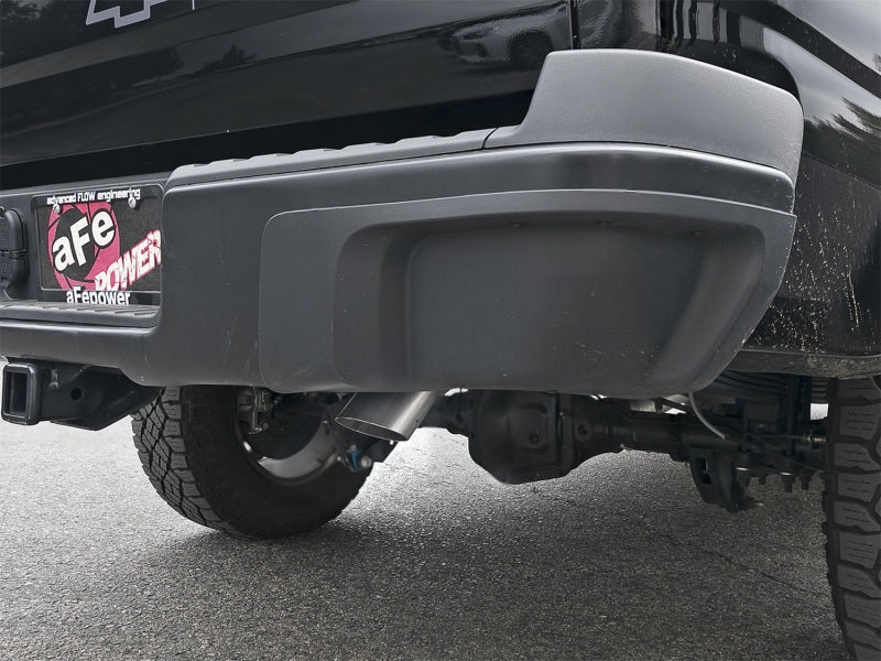 aFe MACH Force-Xp Hi-Tuck 3in. 409 SS C/B Exhaust 15-18 GM Colorado/Canyon L4-2.5L/V6-3.6L - Raw Tip - Burkken Auto Parts