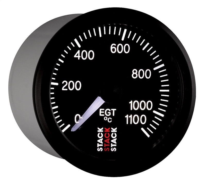Autometer Stack 52mm 0-1100 Deg C Pro Stepper Motor Exhaust Gas Temp Gauge - Black - Burkken Auto Parts