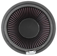K&N Filter Universal Rubber Filter 5 inch Flange 6 1/2 inch Base 4 3/8 inch Top 7 inch Height - Burkken Auto Parts