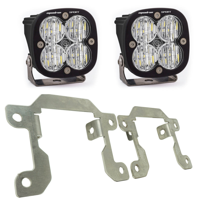 Baja Designs 2019 Ford Ranger Squadron Sport Fog Pocket Kit - Burkken Auto Parts
